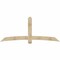 Ekena Millwork Bellingham Rough Sawn Timber Gable Bracket, Douglas Fir, 96"W x 40"H x 4"D x 6"F, 10/12 Pitch GBW096X40X0406BEL00RDF - alternate 1